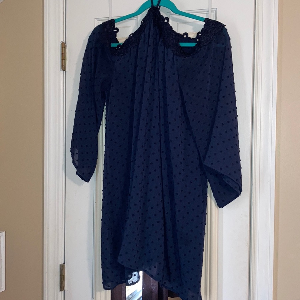 Blue summer dress